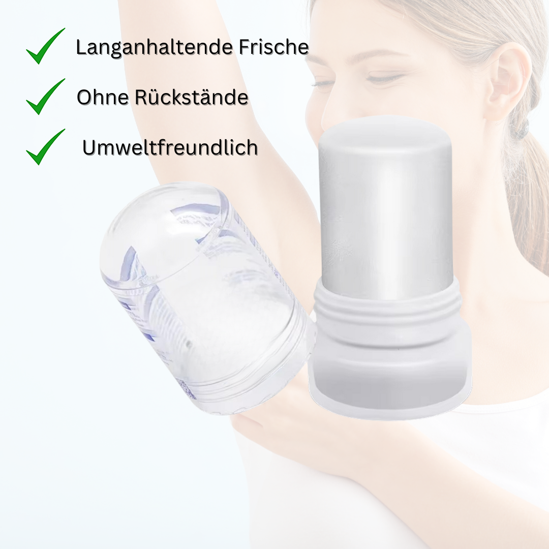 Crystal Clear- dein natürlicher Schutz gegen Körpergeruch