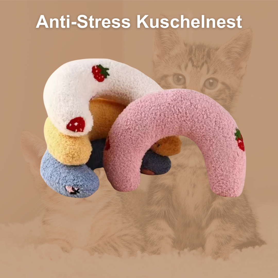 Anti-Stress Kuschelnest- der beruhigende Rückzugsort für glückliche Katzen